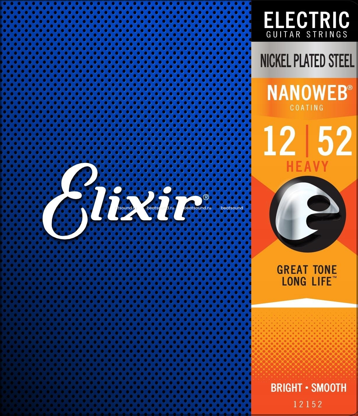 Elixir 12052 струны для электрогитары anti rust nanoweb light фото 74