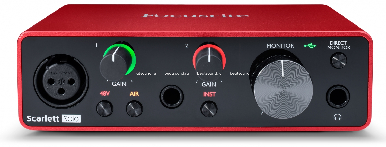 Звуковая карта focusrite solo